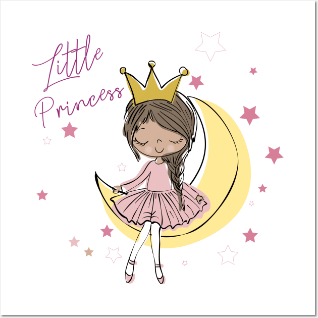 Little Princess Wall Art by Arch4Design